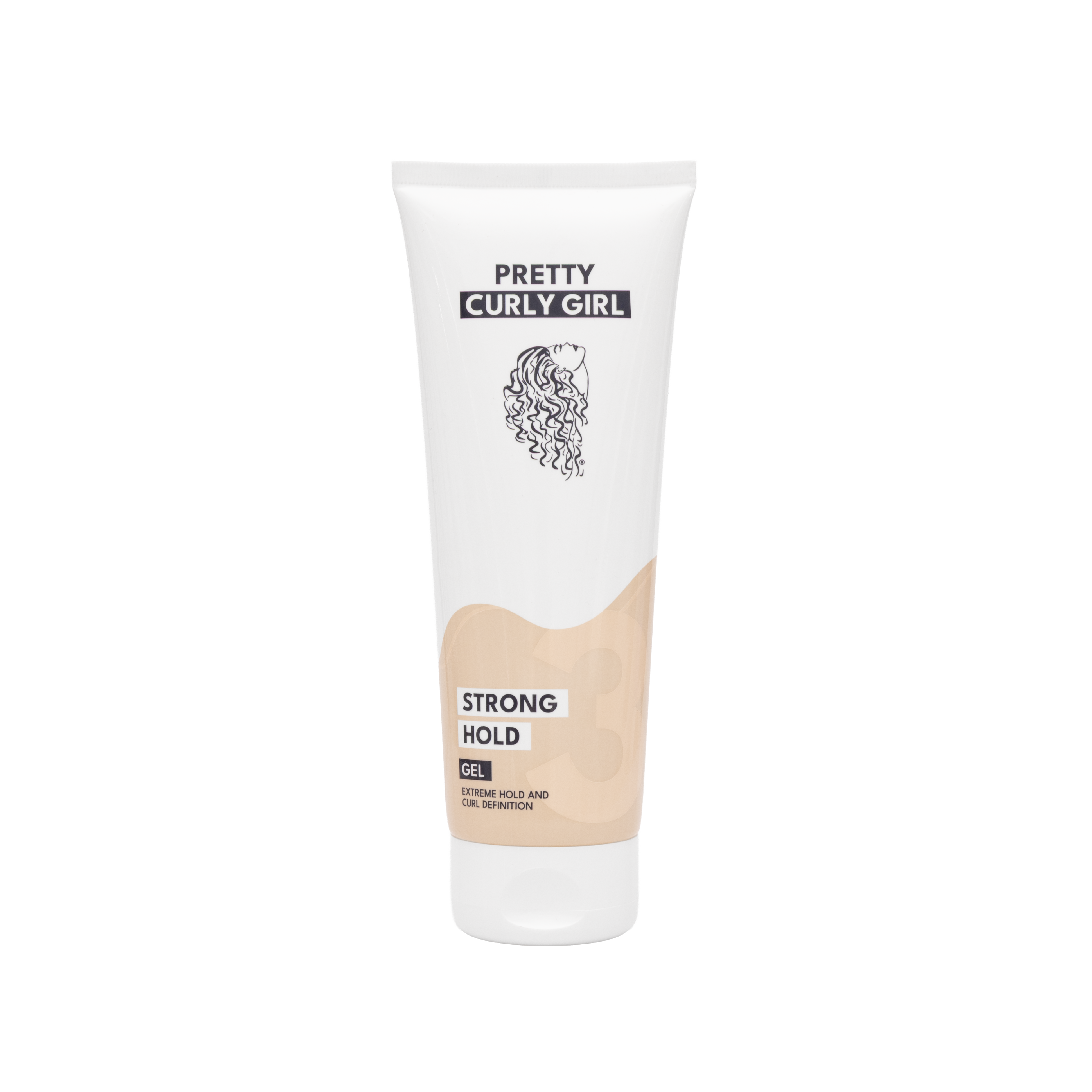 Strong Hold Gel | Pretty Curly Girl | Curly girl method approved | Vegan curly hair products | Krullen | Krullend haar | Curly hair products | Curly girl approved | Sterke hold stylinggel