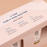 	 Gift Box Moisture | Pretty Curly Girl | Curly girl method approved | Vegan curly hair products | Krullen | Krullend haar | Hydraterende cadeauset voor krullen | Mini curly hair gift set for moisture and definition | Curly girl approved